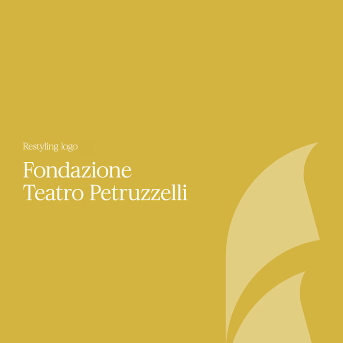 Petruzzelli theatre new logo