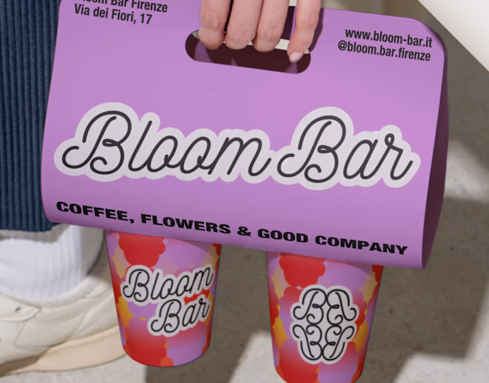 Cafe & Florist Brand Identity