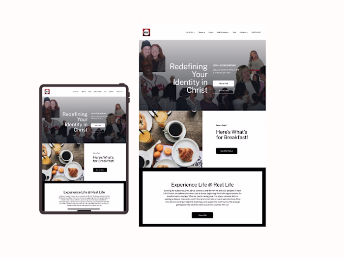 Church Website on Nucleus Platform