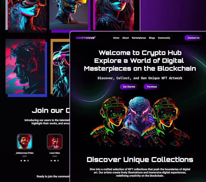 CryptoHub :: Behance