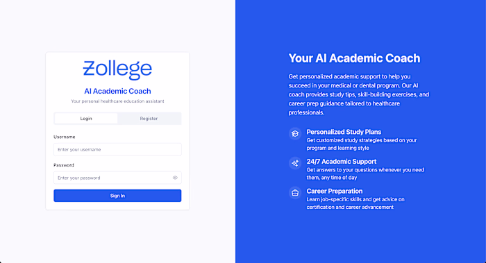 AI Academic Coach - AI-Powered by OpenAI API