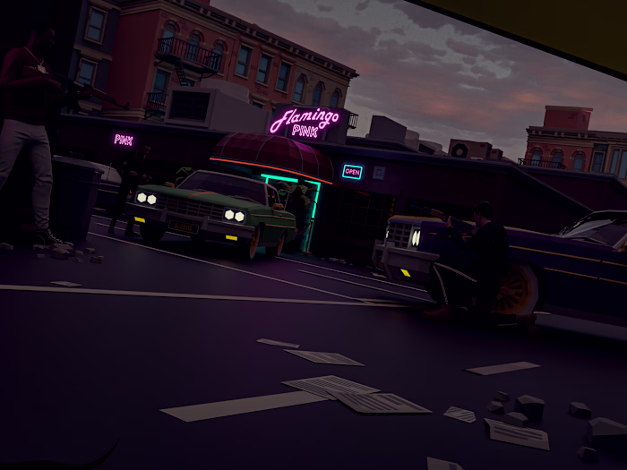 3D Open World Game Environment