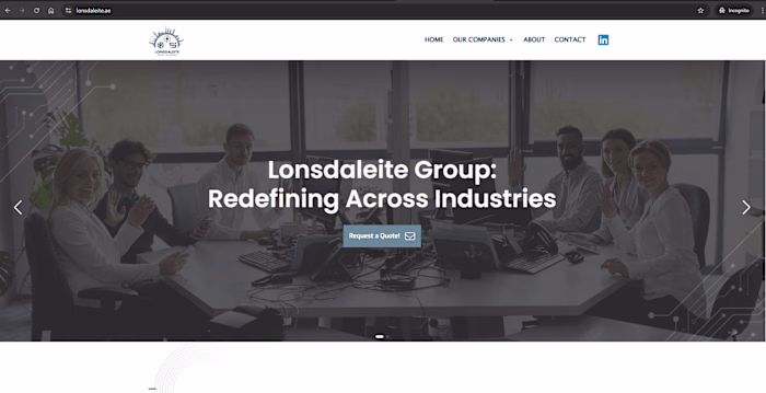 Website - Lonsdaleite Group Holdings