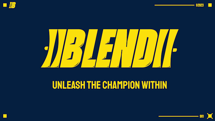 Branding and Application for Blend, a workout application