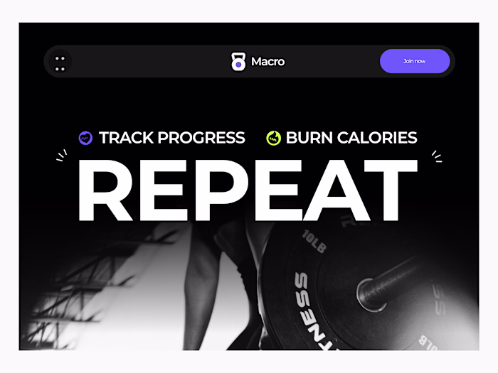 MacroFlex | Fitness and Nutrition website