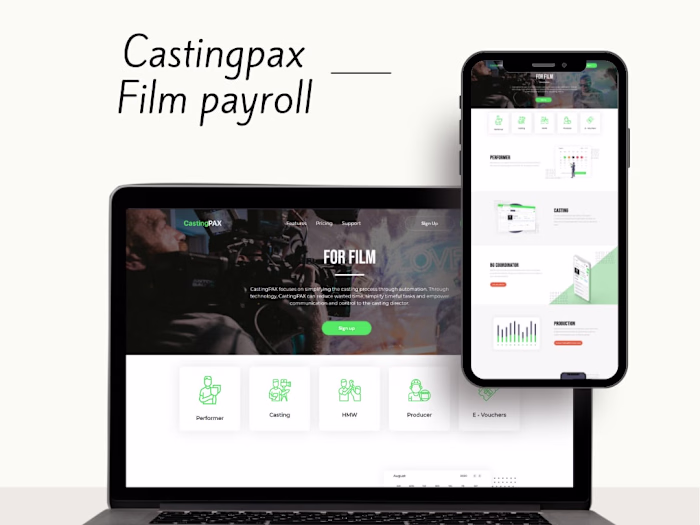 Casting PAX (Film Payroll App)