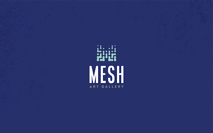 Brand Identity Design for Mesh Art Gallery