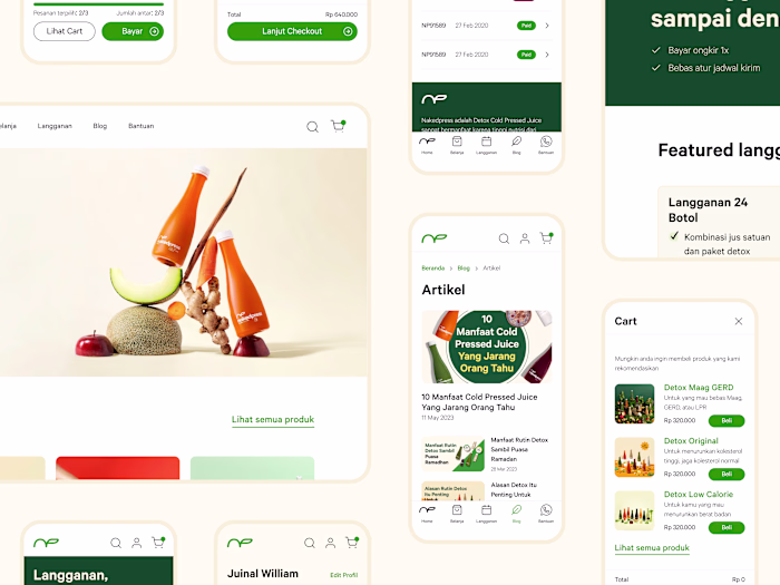Nakedpress: Web & Mobile App Design