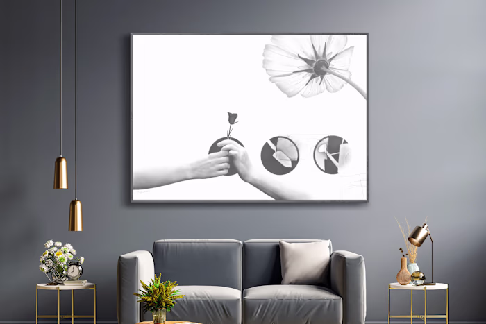 Showing Support for Supported Living Homes With Fundraiser Art