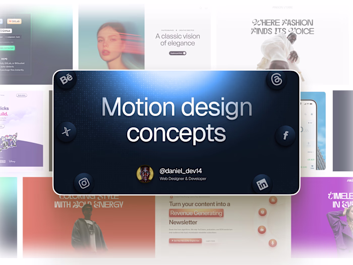 Motion Design Concepts