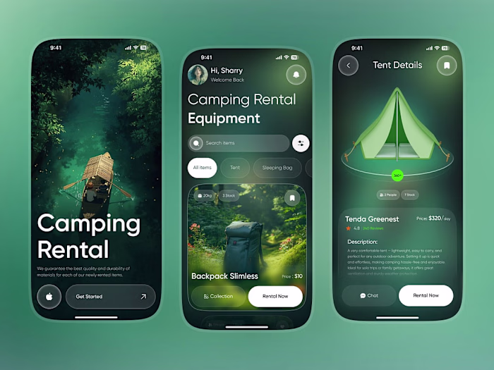 🚀 Just wrapped up my latest FlutterFlow project🌲 — a Campi...