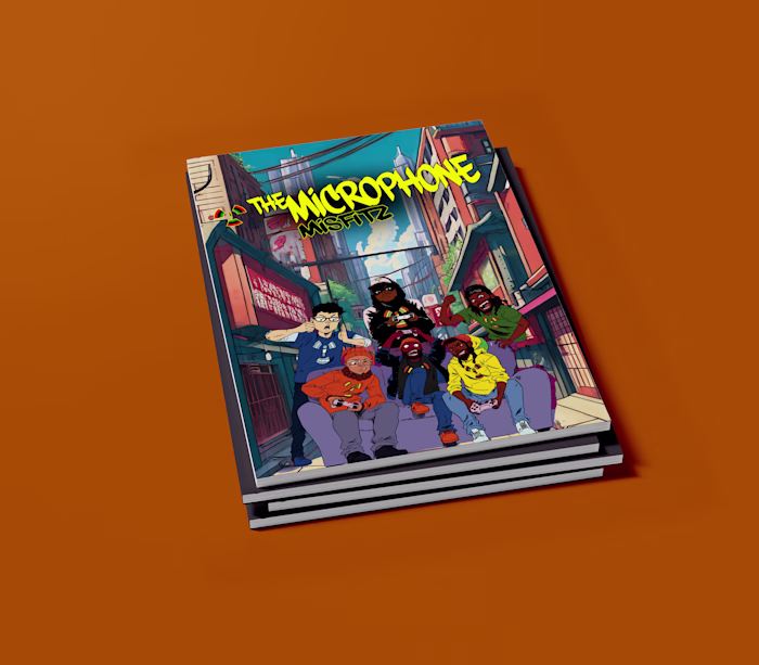 The Microphone Misfitz | EPK Design Packet for PRINT and E-mail