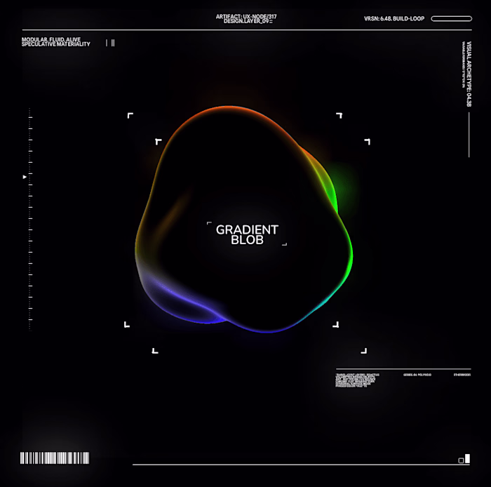 Minimalistic UI design with subtle interactions