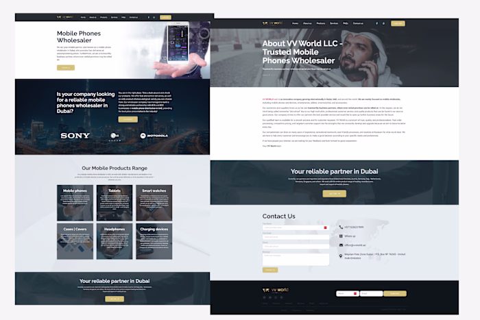 Building Trust: VV World's Web Design Story