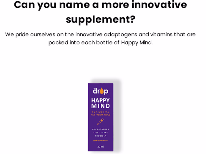 Sports Supplement Promotion Material