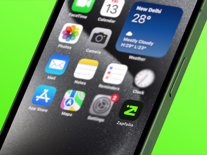 Zapfolio is a modern portfolio