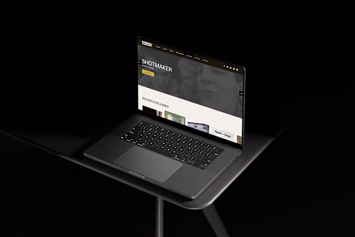 Webflow redesign for an indie record label