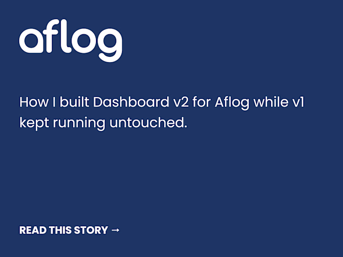 Dashboard Modernization in Legacy Codebase