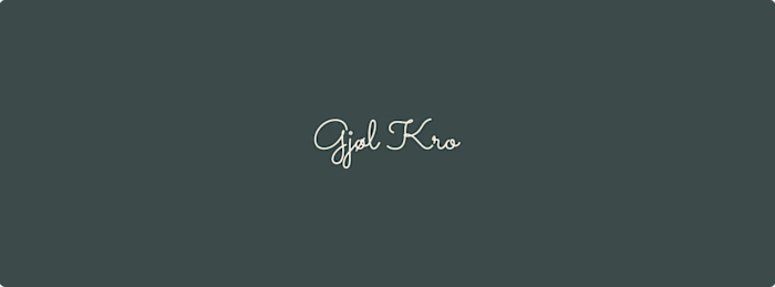 Gjol Kro - Restaurant website