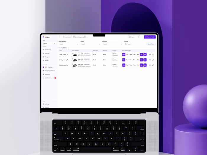 Volteum I Redesign Admin Interface