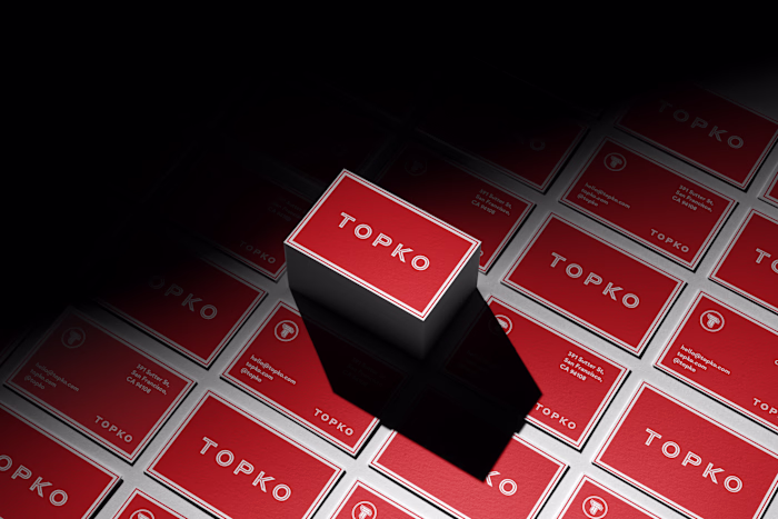 Brand Identity for Topko. 
Check