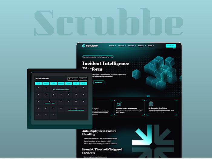 Product & UX Design — Incident Management Web App