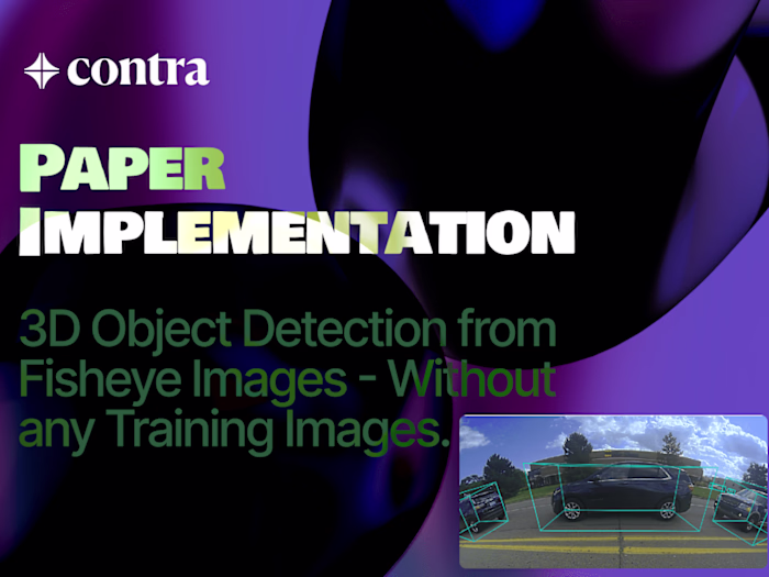 3D Object Detection from Fisheye Images without Training Images.