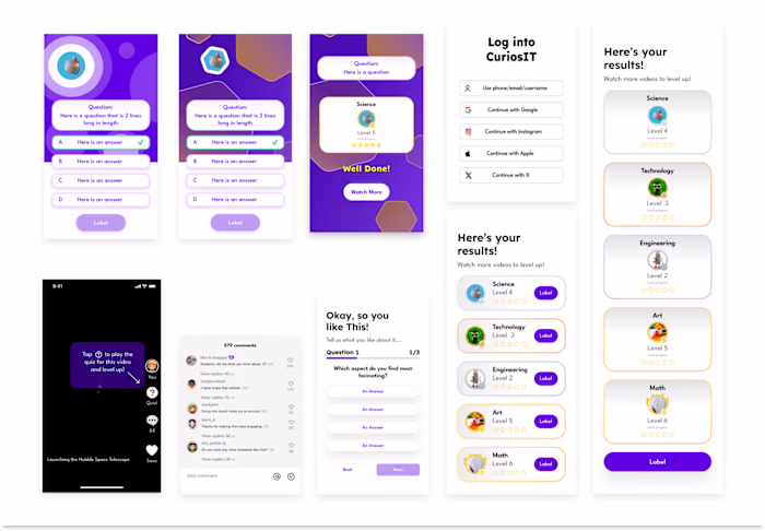 Design System: CuriosIT