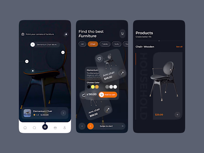 Furniture E-commerce App- Smart Furniture Shopping