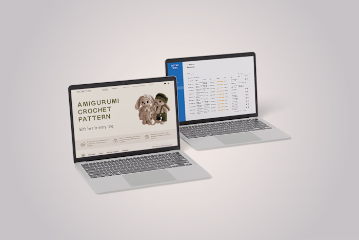 Crochet Products Store + CMS