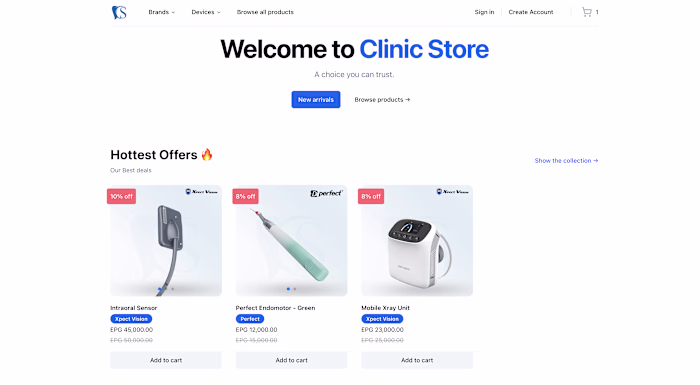 E-Commerce Web Application Development
