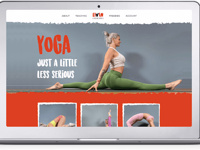 Livin Leggings Online Yoga Classes | Myra Technolabs