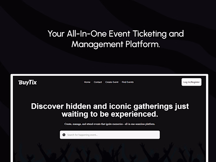 BuyTix Event Platform Development