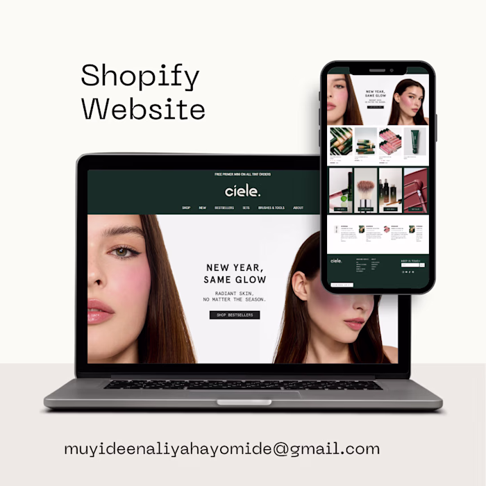 Project Title: Cosmetics Shopify Store