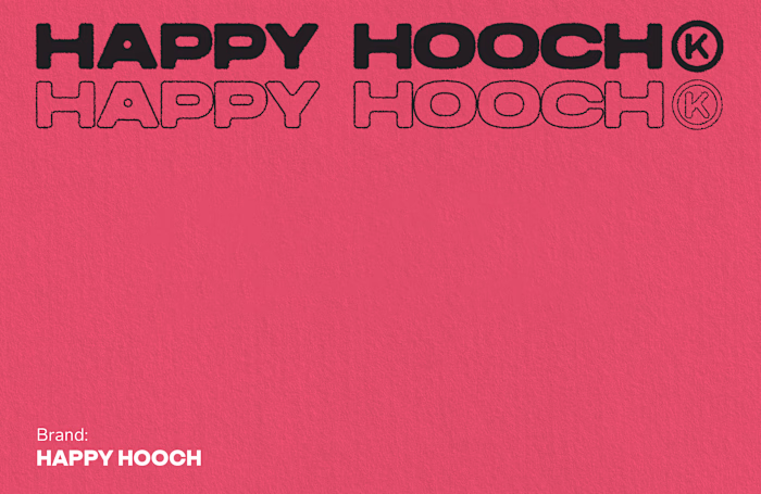 HAPPY HOOCH (Brand Design)