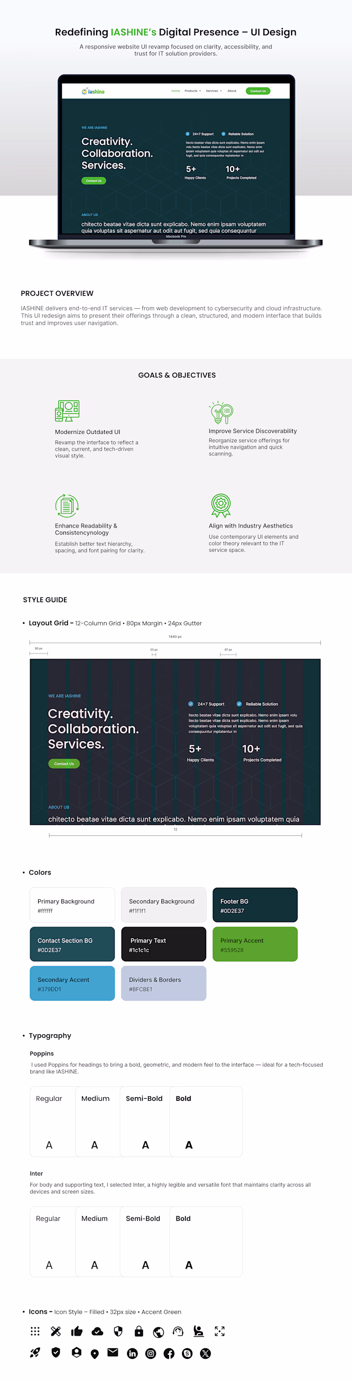 IASHINE Website Redesign | UI/UX Case Study