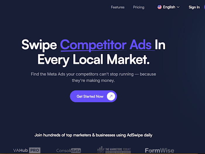 Ad Intelligence and Analysis with AdSwipe Using Replit