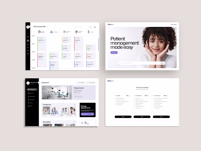 The Clinisync solution 
for Patients and Providers