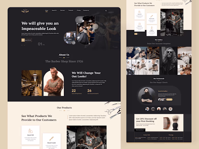 Alpha Male Landing Page