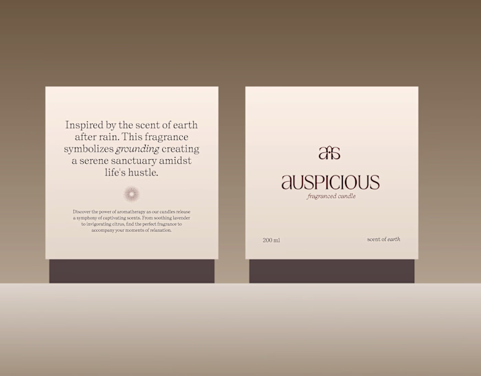 Auspicious Logo & Identity