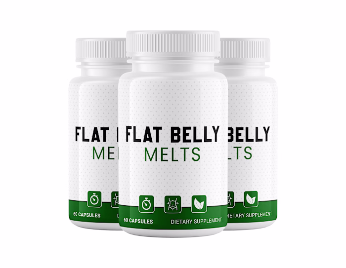 Flat Belly Melts – Weight Management Supplement Packaging . ...
