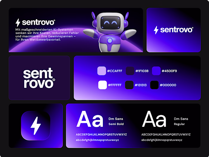 Brand Guidelines + Social Media Setup "Sentrovo"