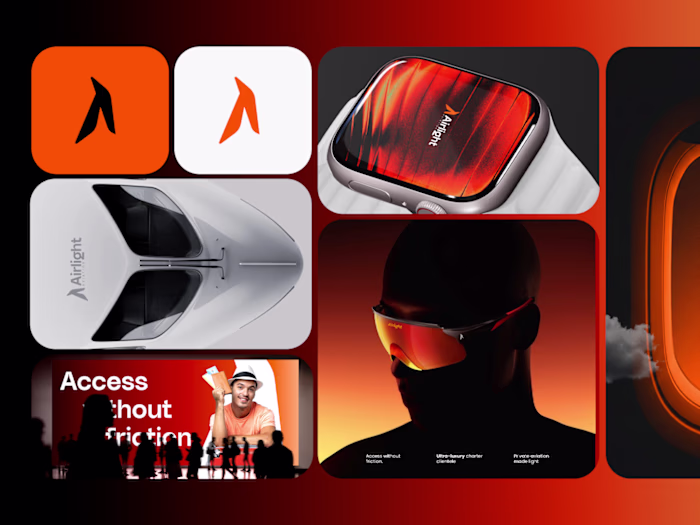 AIRLIGHT BRAND IDENTITY CASE STUDY