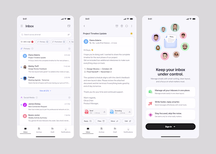 Mailo — A Smarter, Cleaner Email Experience
