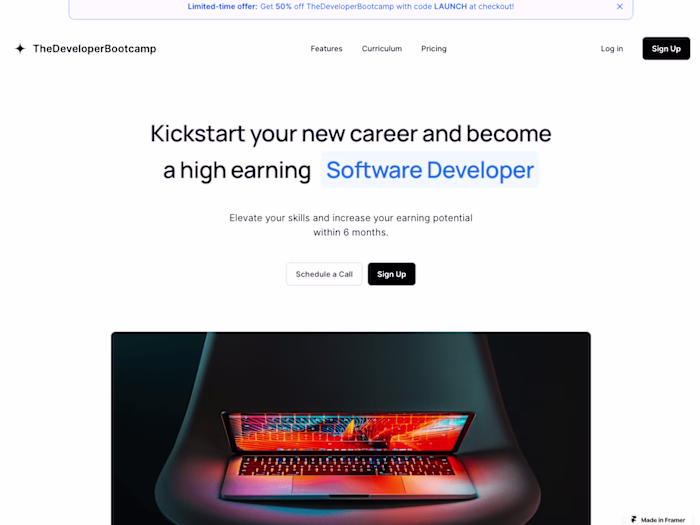 Landing Page for my Business (WIP)
