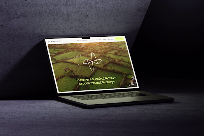 Enray Renewables - Web Design