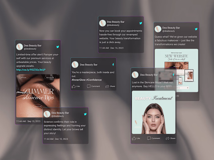 Social Media Management Example 