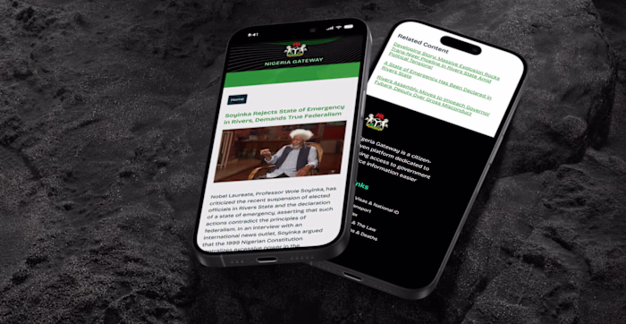 Nigeria Gateway – A Content Driven Platform