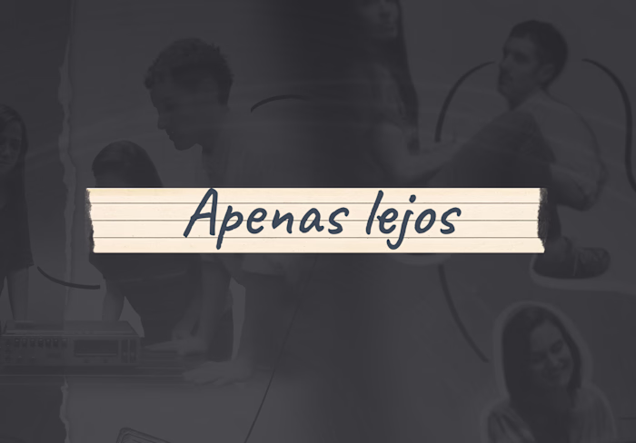 Theater Poster Design for 'Apenas Lejos'