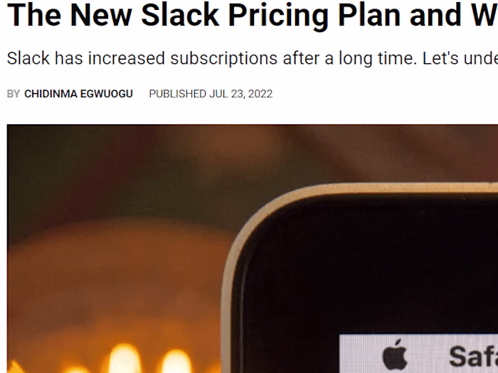 The New Slack Pricing Plan and What It Means for Users